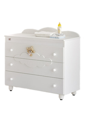 Комод бельевой Baby Expert Abbracci-Trudi (крем) Комод бельевой Baby Expert Abbracci-Trudi (крем)